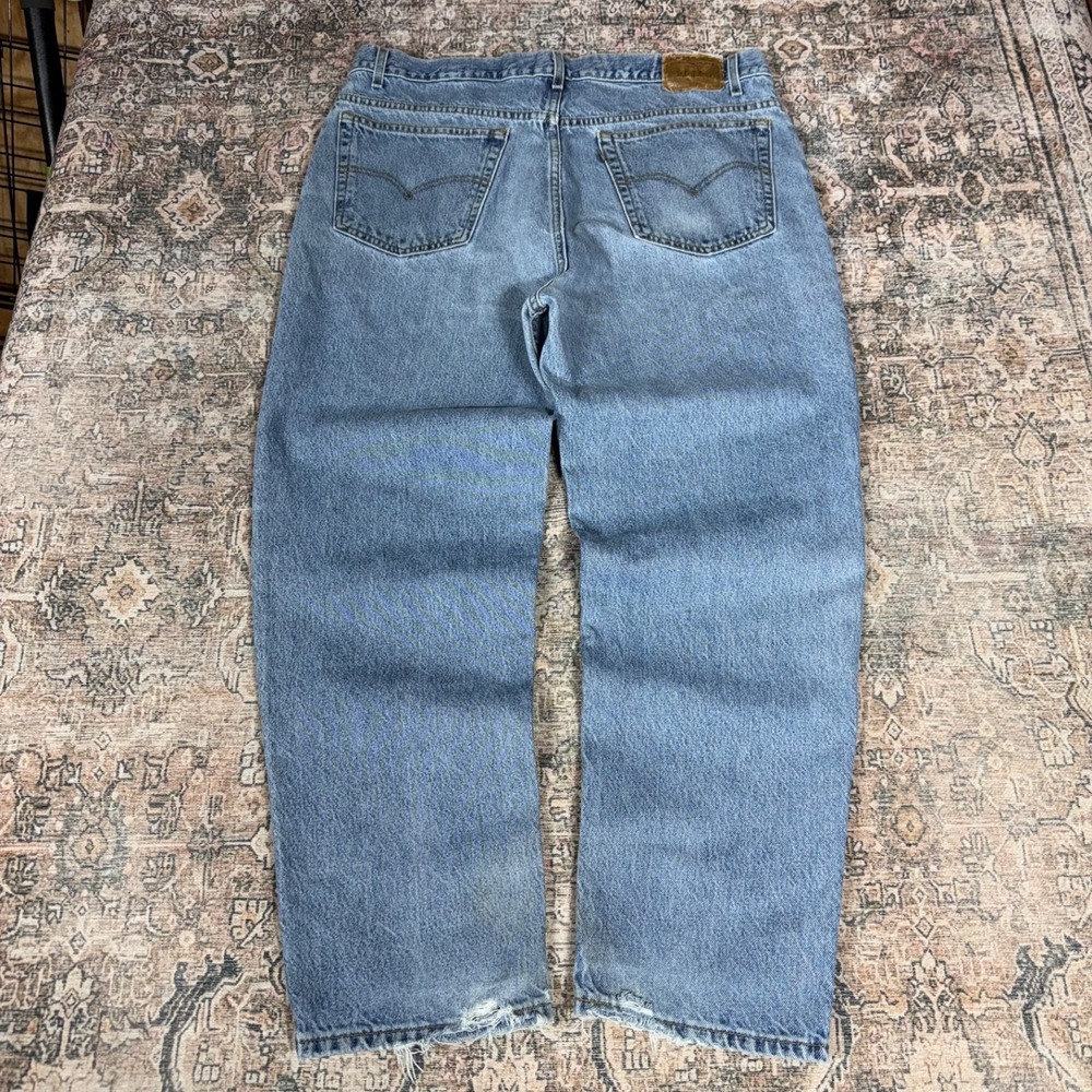 Levi's 540 Relaxed Fit Jeans W42 L30 Blue Denim Vintage Made in Mexico